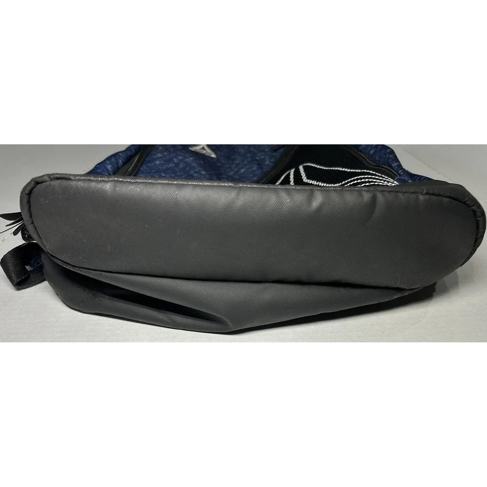 Reebok Blue Black Water Resistant Comfort Straps Backpack Padded